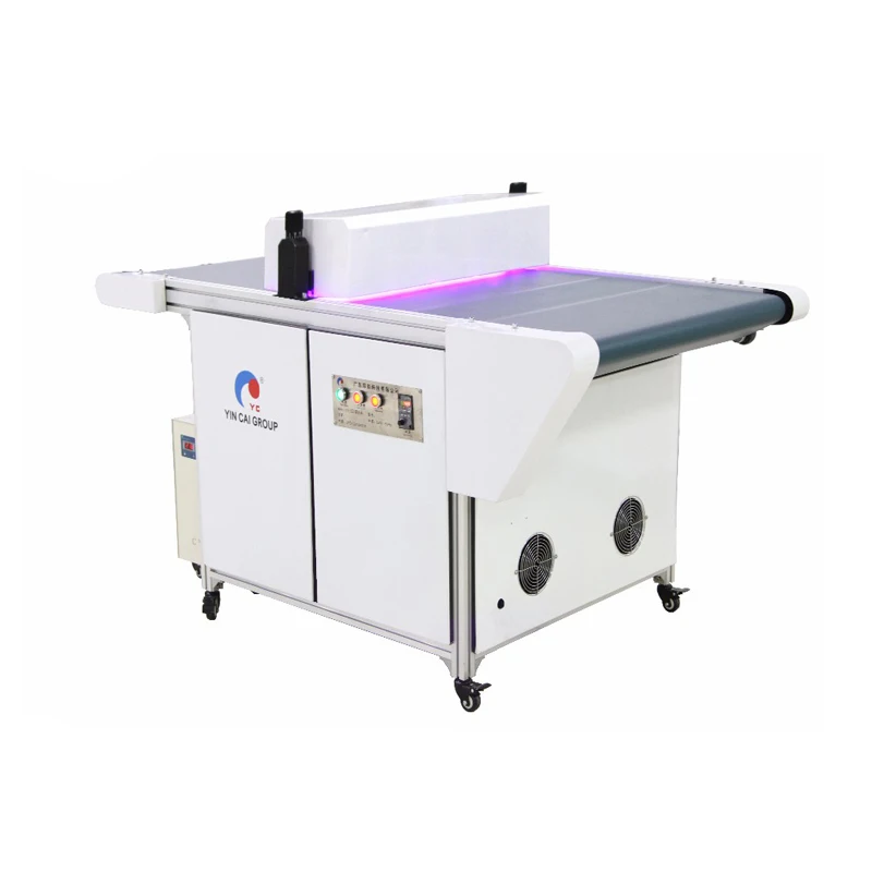 UV LED curing machine for water transfer decals screen printing water slide paper coating