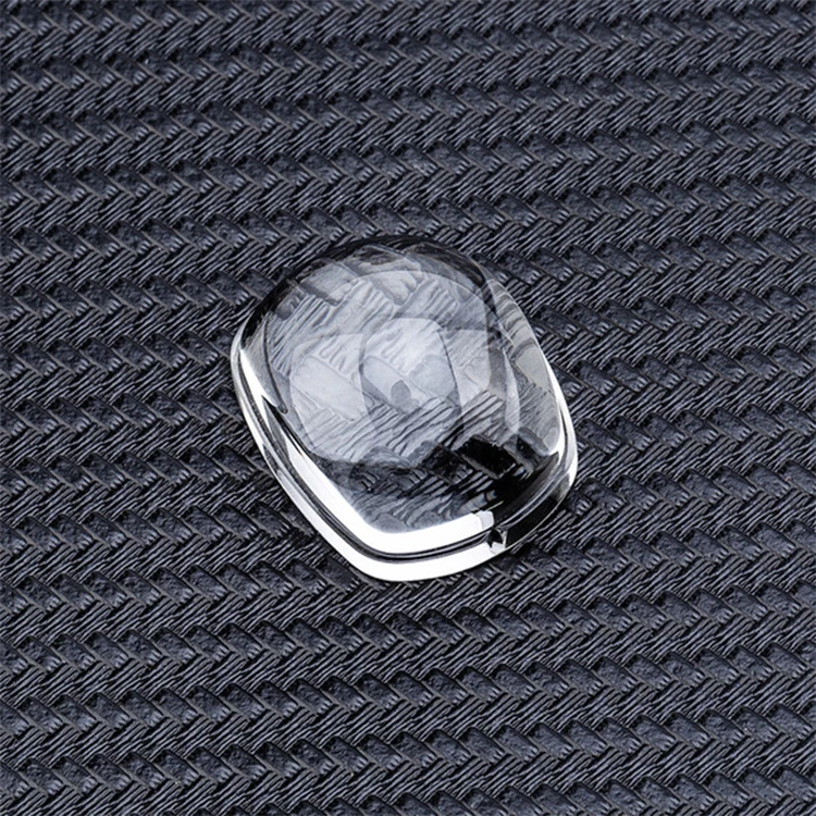 Custom Transparent Pressed Glass Projector Headlight Lens Cover For Car