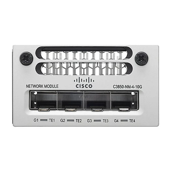 Новый оригинальный 3850 серии 4 x 10GE SFP модуль автоматического включения света карты расширения C3850-NM-4-10G
