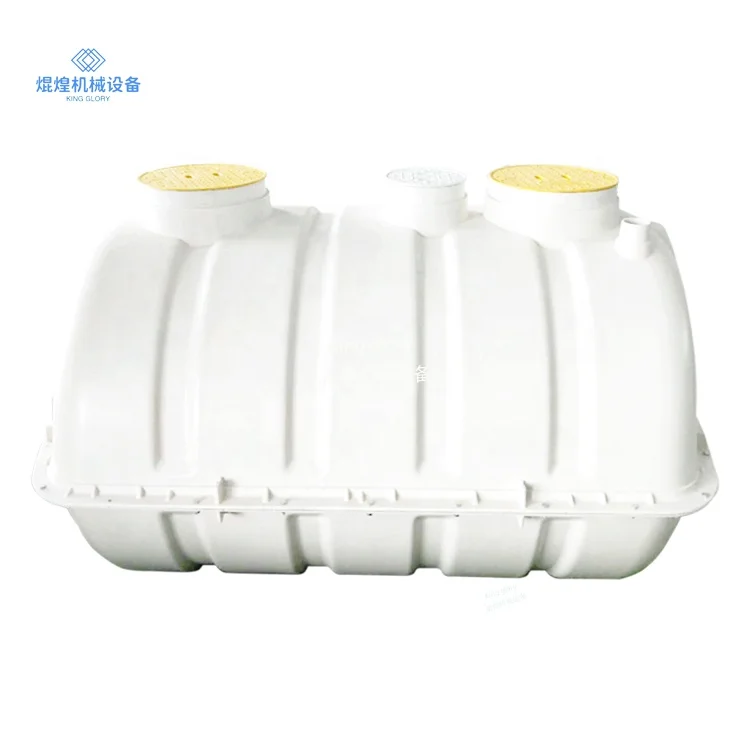 frp water Septic tank toilet sewege treatment system plastic septic tank Manufacturer customized
