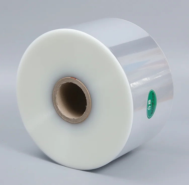 High Quality Food Grade Clear Plastic Film Roll For Packaging Custom Printing Packing Materials CPP/OPP/BOPP Wrapping Roll Film