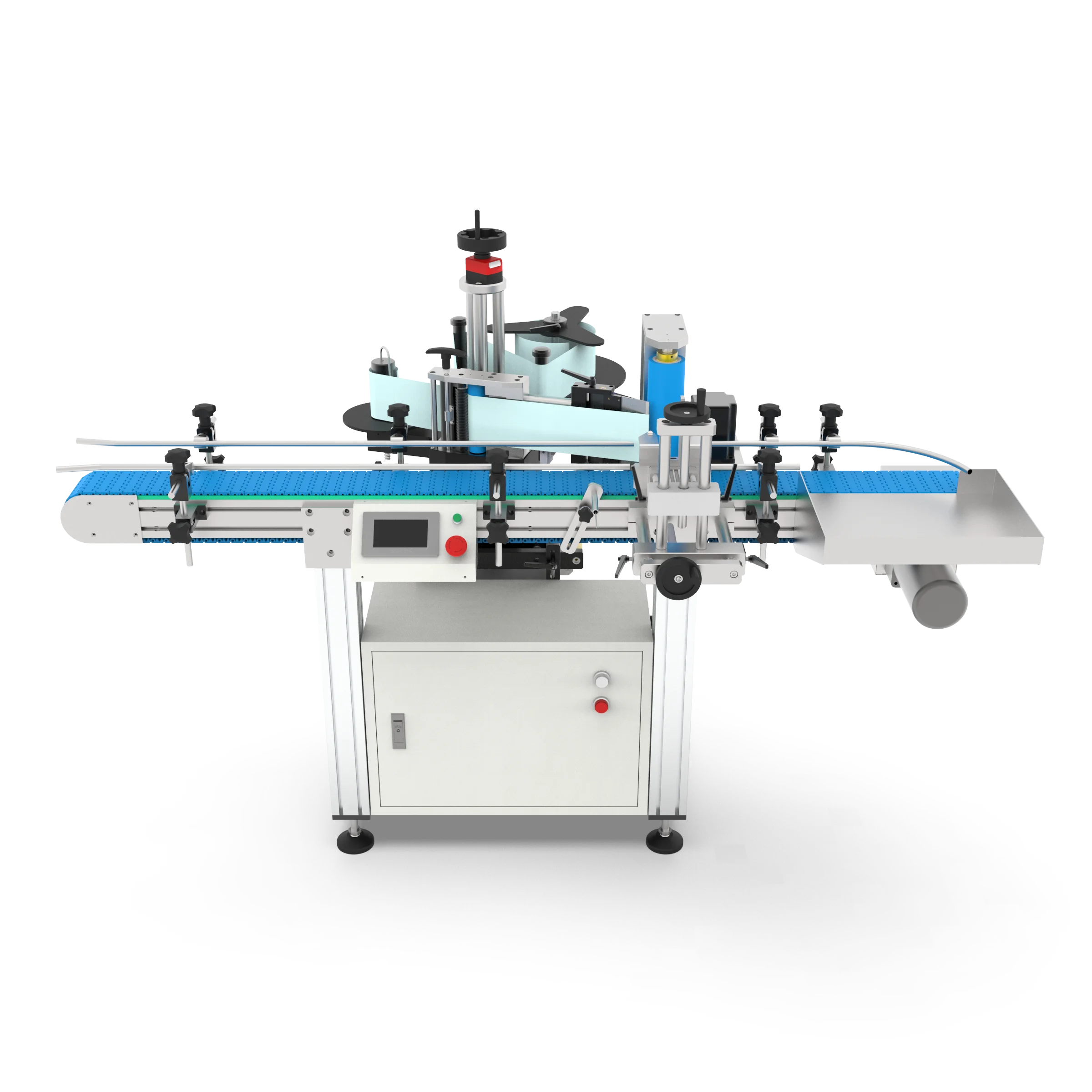 Round Roll Shipping Packaging Kraft Paper Labels Round Tube Labeling Machine Automatic Labeling Machine For Round Bottle