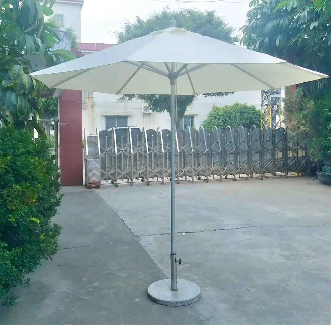 Resort beach sunbathing relaxing daybed side furniture garden outdoor round umbrellas