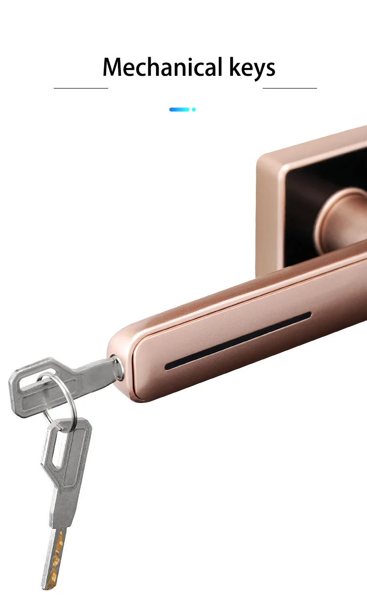 
Safety and convenient indoor bedroom door lock for house/villa/office/archives rooms 