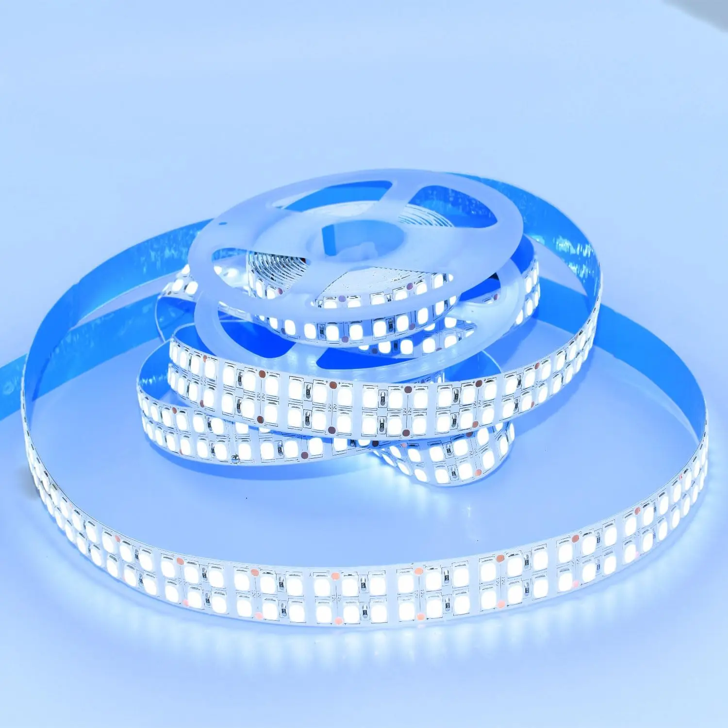 12v 24v Led Strip Light 2835 Double Row Ip20 Ip65-waterproof 480 Led Luces White/warm White led lights