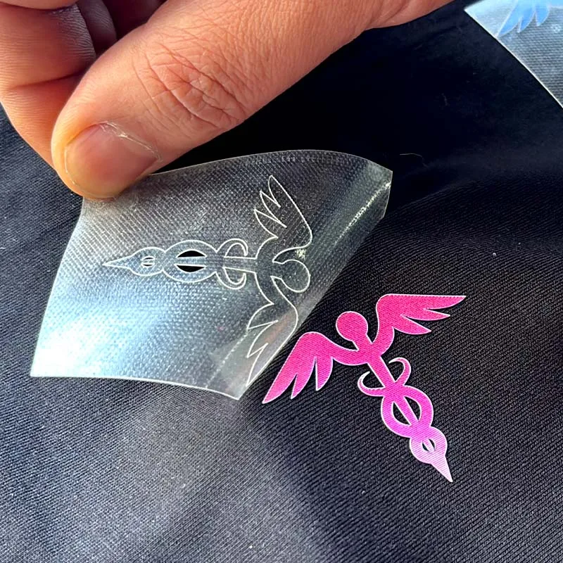 High Quality cold Peel Reflective Heat Transfer Silicone Vinyl for Clothing