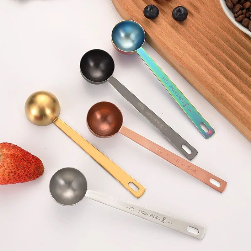 Набор мерных ложек из пищевой нержавеющей стали 18/8 для кофе