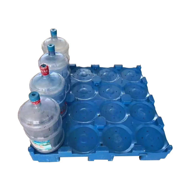 Used 5-Gallon Water Bottle Plastic Forklift Pallet