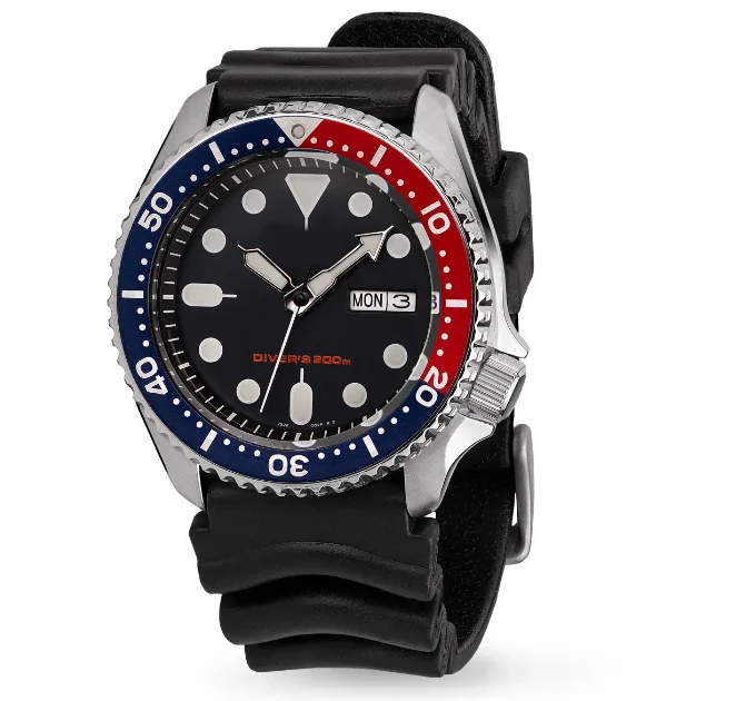  Мужские часы из нержавеющей стали для дайвинга skx автоматический циферблат 007