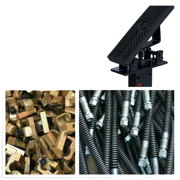 Breaker lines auxiliary piping kits circuit one way two way valve hydraulic hammer foot pedal for excavator