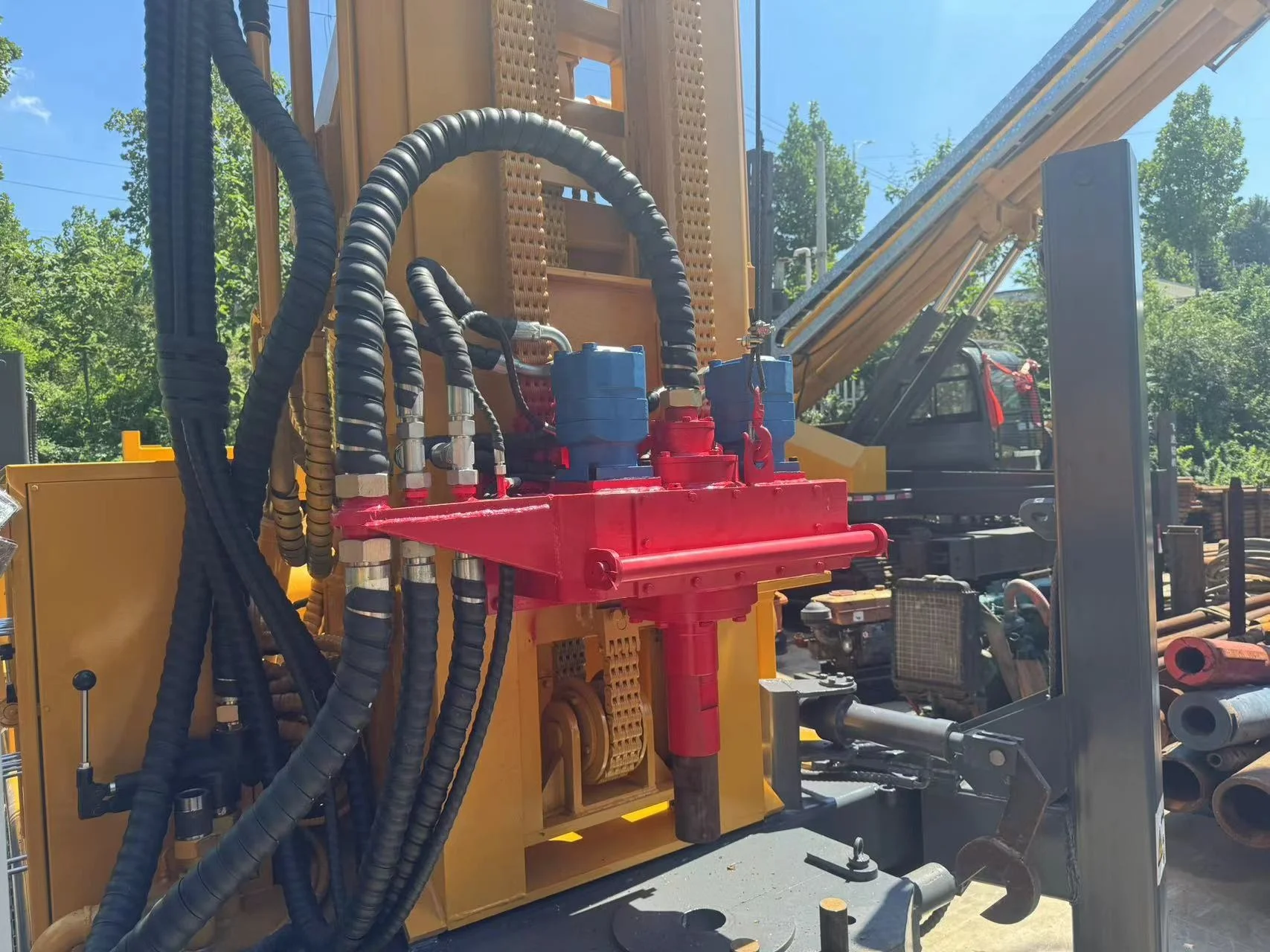 BDM-1000ell drill rig For Water Well 1200m Perforadora  Water Borehole Drilling Machine Water Well drill rig Machine