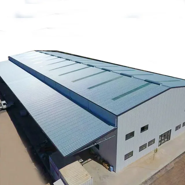 Pre Engineered Steel Structure Hangar Warehouse Building Prefabricated Steel Structure Workshop