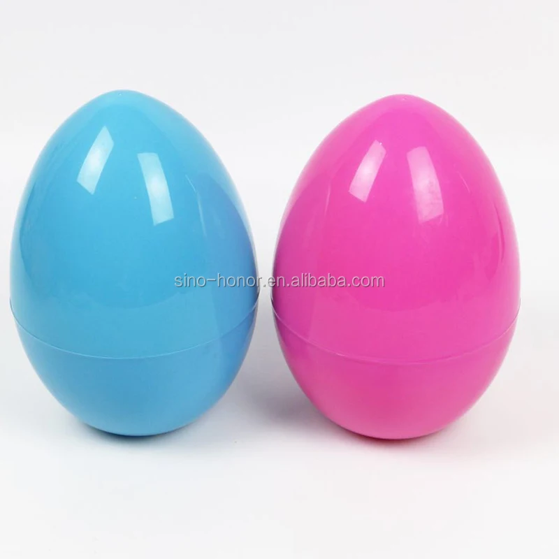 Wholesale Easter Ornaments Plastic Eggs In Assorted Colors Perfect Size Easter Egg For Candy and Crafts