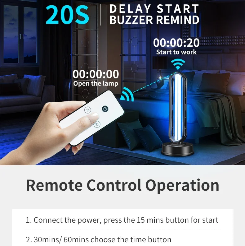 ultraviolet lamps uv air disinfect 254nm uvc sterilizer lamp for home office