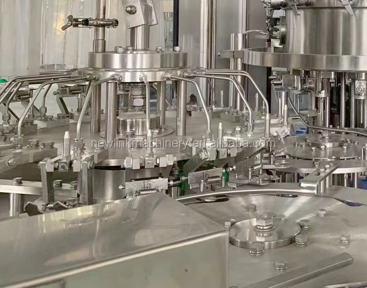 complete production line 4000bph water melon Juice bottle filling machine 3 in 1/juice filling with cover sterilizer