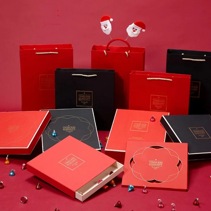 Elegant Flat Paper Folding Gift Packaging Boxes For Scarf