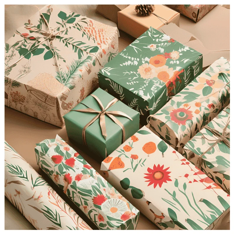 Colorful Scented Wrapping Paper For New Year & Special Occasions Room Deodorization