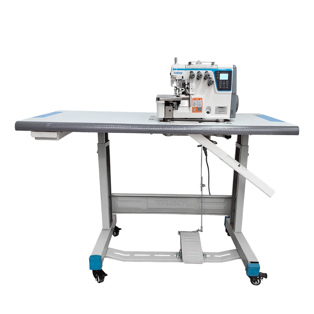 hot selling  Britex Br-G9-4ut full automatic 4 thread overlock machine sewing equipment for clothes