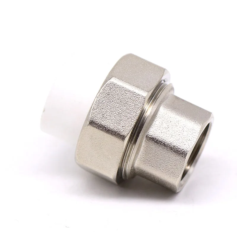 
K731 super September offer Brass half union fitting using male threaded ppr nipple pipe fittings 