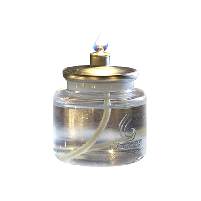 2021 New Listing 8H Burning Time Liquid Decorative Oil Candle For Hotel Or Restaurant