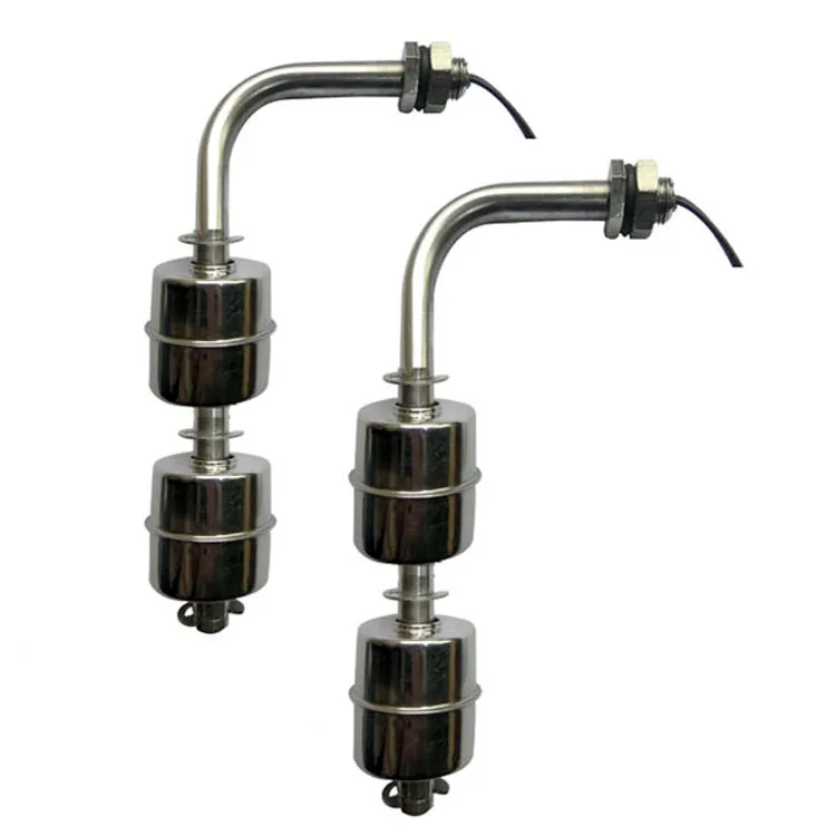 Float-45/65LSS-2X-M10 Magnetic Liquid Level Sensor Indicator Water Tank Float Ball Switch Stainless Steel Fluid Level Controller