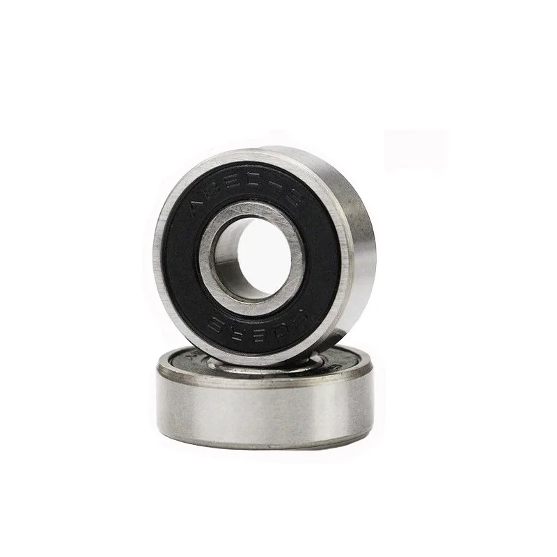 High Speed Silent 608RS Long Plate double rocker dance steel bearings Skateboard bearings ABEC-9