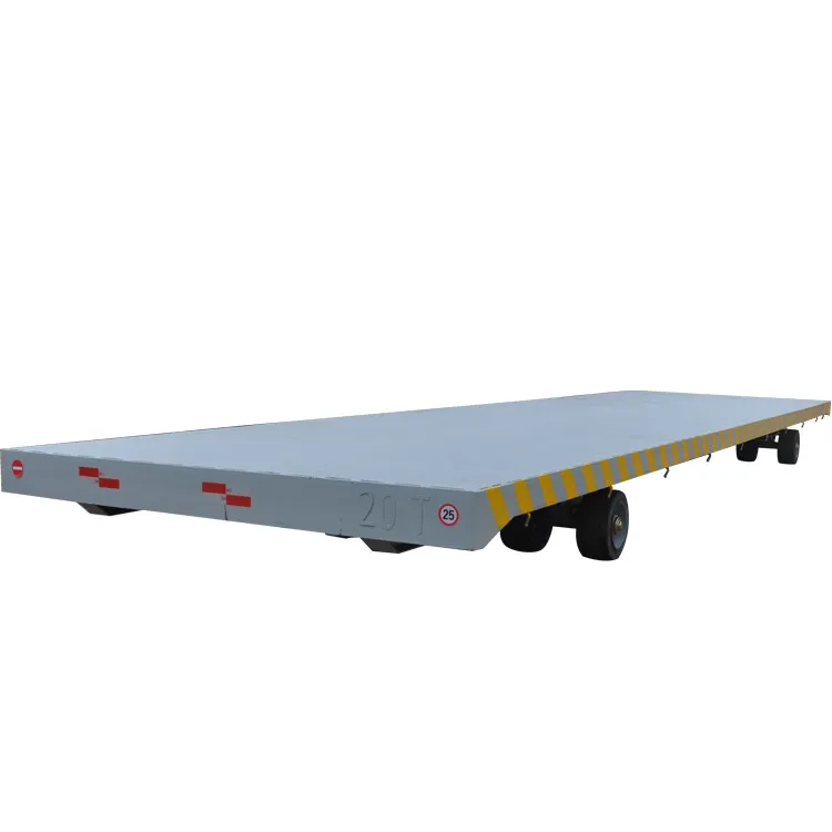 40ft industrial drawbar container trailer flatbed semi trailer