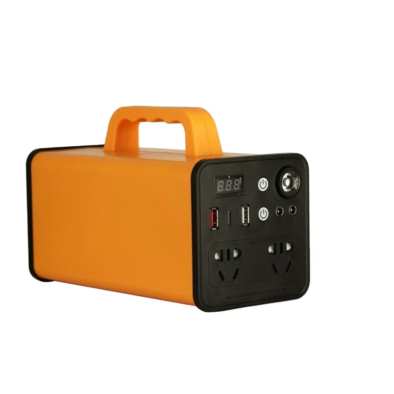 Открытый Портативный 1200 Вт 1400000 мАч перезаряжаемый аварийный 500 Вт Power Bank кемпинговый генератор энергии электростанция
