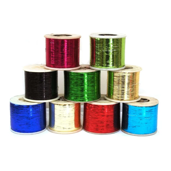 
Wholesale Golden Metallic Yarn Cone Metallic Thread For Embroidery metallic yarn of m-type,metallic fibre yarn 
