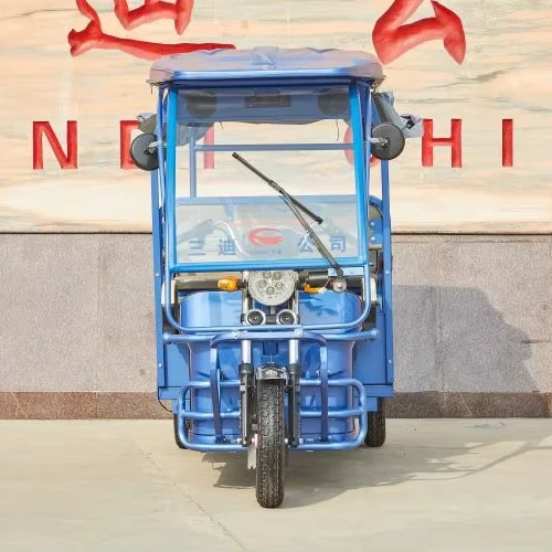 SANDI Great Design Customizable Electric Tricycle Safely Rickshaw Electric Tricycle Electric Tuk Tuk Tricycle Taxi