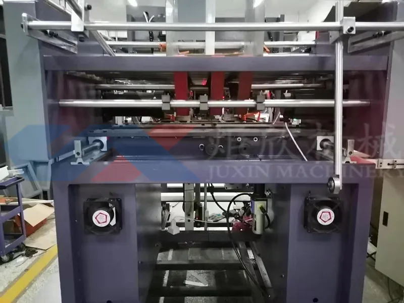 Rigid Box Corner Pasting Machine High Speed Automatic Corner Pasting Machine 5-25pcs/min Production Capacity 50*50*15mm JX-TJ450