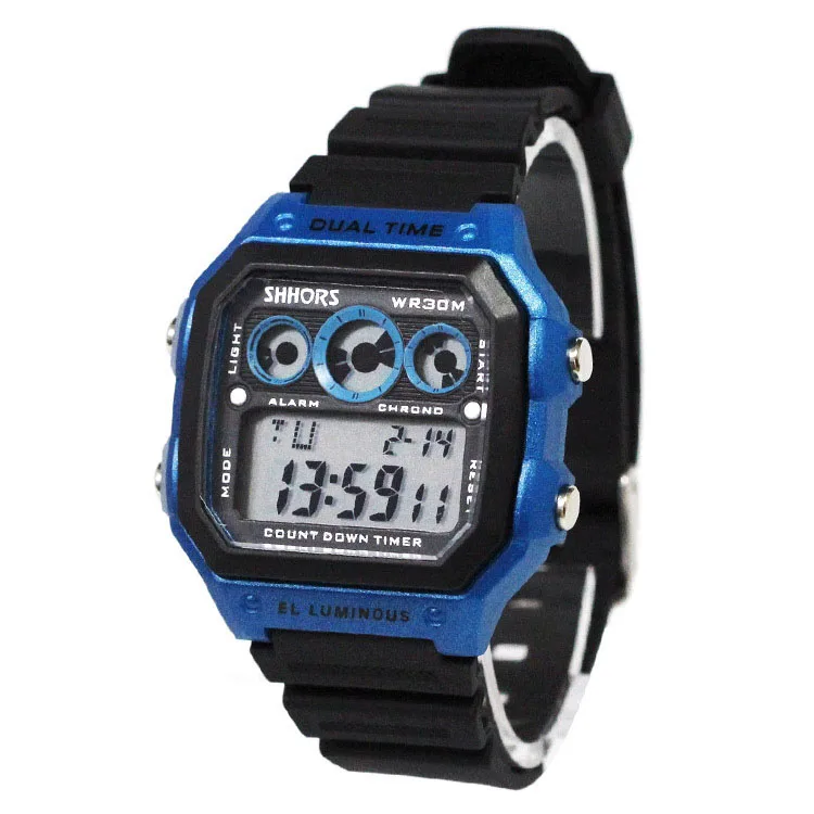 Best-selling Ladies Unique Digital Watches Fashion Times 2021 Brand  Blood Red Casual Square Waterproof Tanks Men Watch