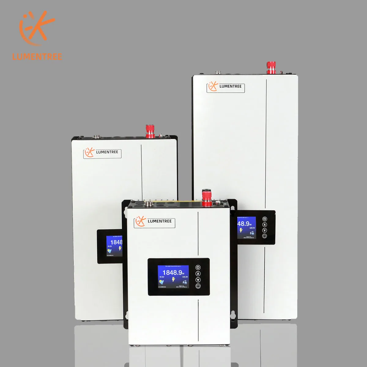 LCD Display 2000W Solar Micro Inverter With Limiter Sensor AC 220V Grid Tie Inverter For PV On Grid Power System Inverter