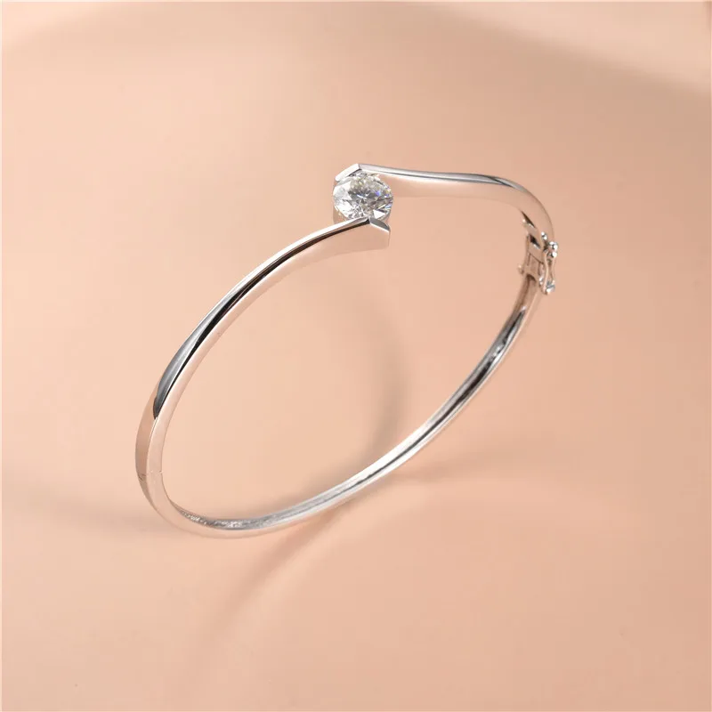 Brazilian gold plated jewelry 18k accessories jewelry 18k gold plated diamond bangle