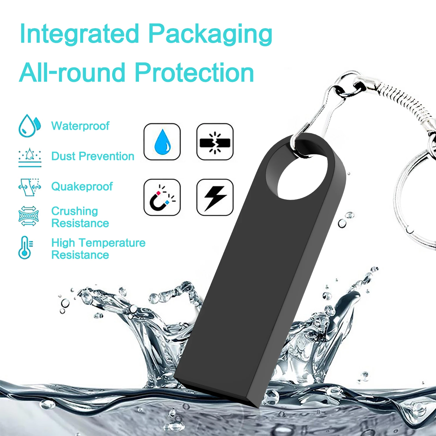 Custom Logo Box Power Bank U Disk Mini Speaker Phone Cable Logo Design  Gift Set Paper Packaging Box