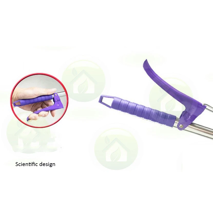 Sanitary Pliers Garbage Picking Tool 1.5 M Long Clip Stainless Steel Trash Pliers for Picking up Objects