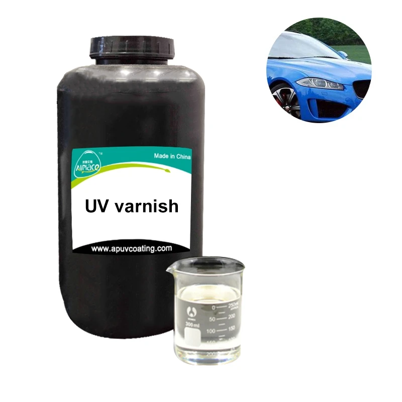 Repair Auto Paint UV Varnish Car Headlight PC Painting UV Coating Varnish