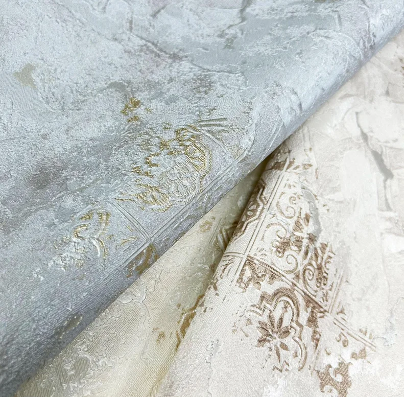 1.06m Korea Size Waterproof Wallpaper Home Decoration PVC Wallcovering Wall Decoration Vinyl Embossed 3D Wallpaper