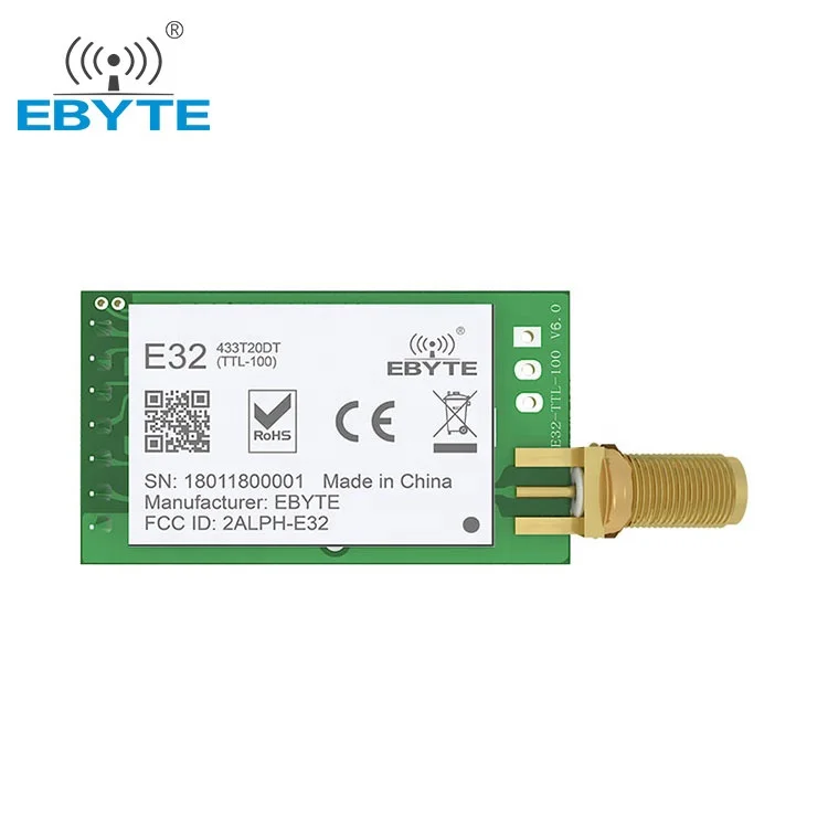 Ebyte модуль iot решения E32-433T20DT SX1278 lora 433 МГц rf модуль беспроводной последовательный порт lora модуль aliexpress