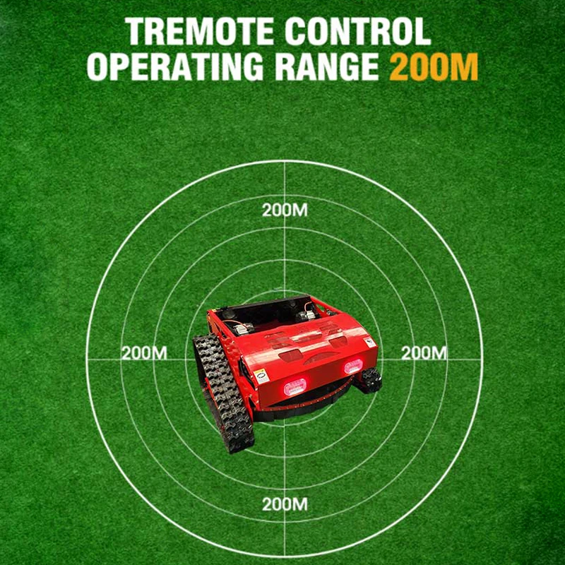 Farm Robotic Lawnmower Smart Mini Remote Control Lawn Mower For Sale