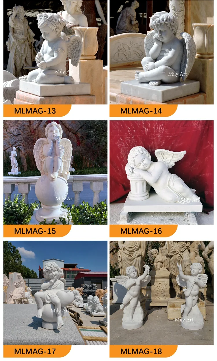  Marble Angel Sculpture