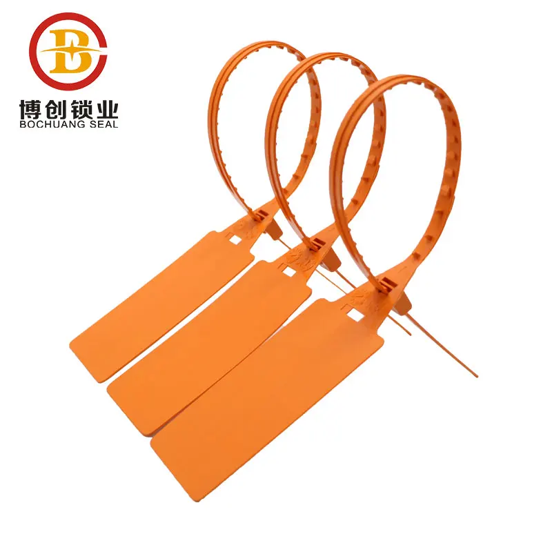 BCP107 packaging red plastic seal security plastic seals and seal lock