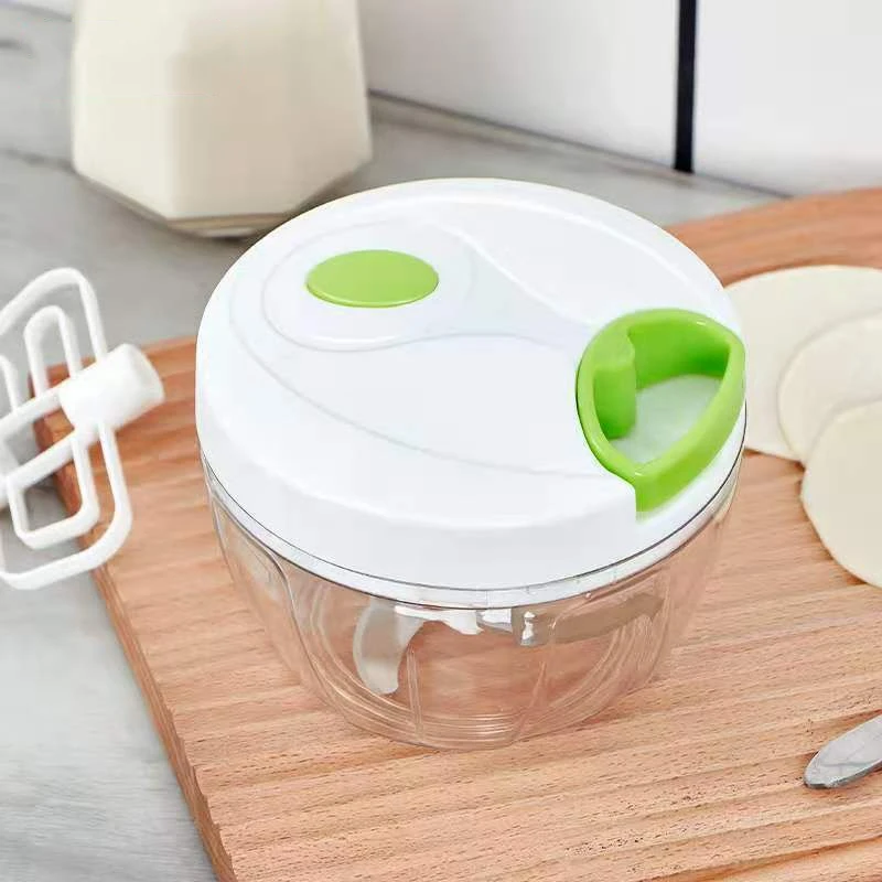 Best selling hand pull garlic chopper grater chopper for kitchen manual vegetable garlic onion speedy cutter shredder