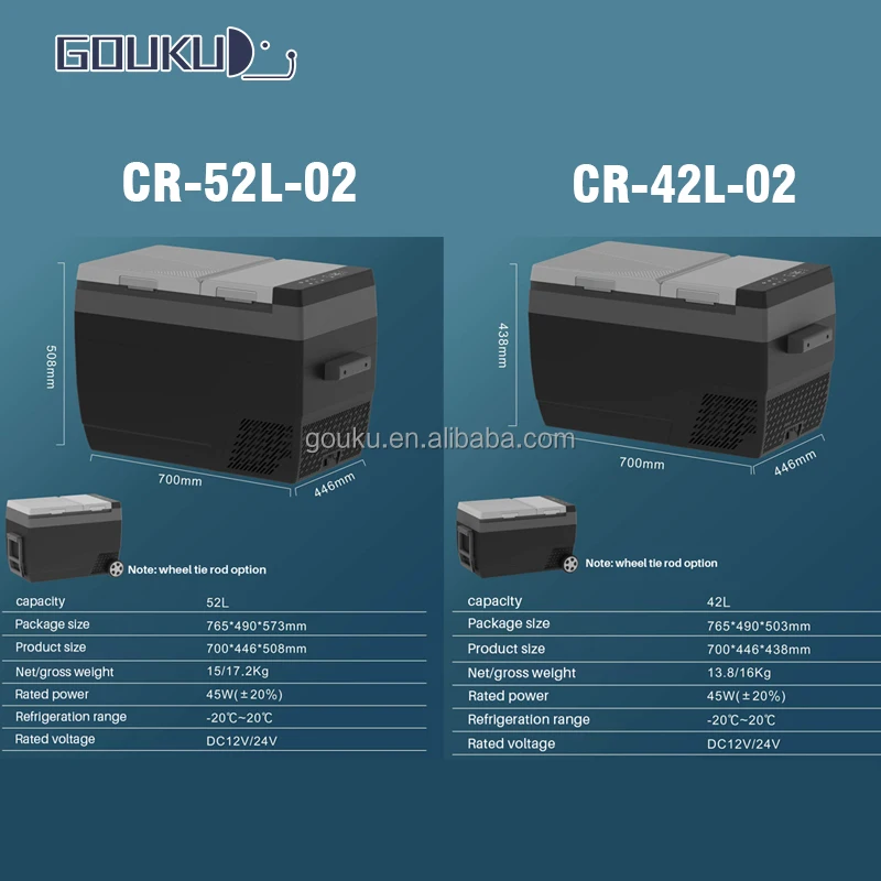 Portable Car Mini Fridge 220V 12V Make ice quickly Freezer Refrigerator Car Fridge Car Bus Truck Boat Camping Mini Fridge