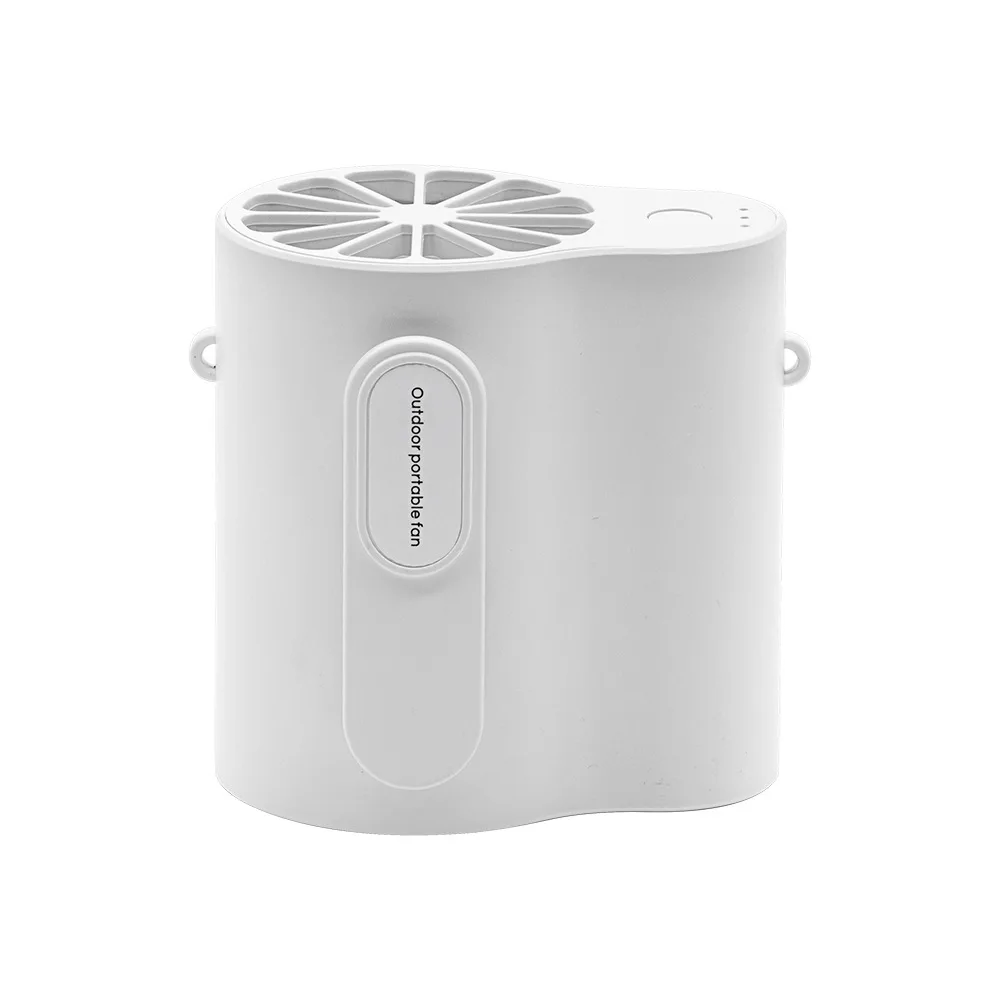 customization Summer Outdoor Rechargeable Portable Mini Wasist Fan Personal Cooling Hanging Clip Waist Camping Fan
