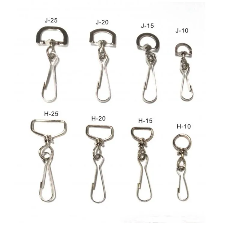 
Factory Direct Supply Plastic Buckle Clip Lanyard Accessories 