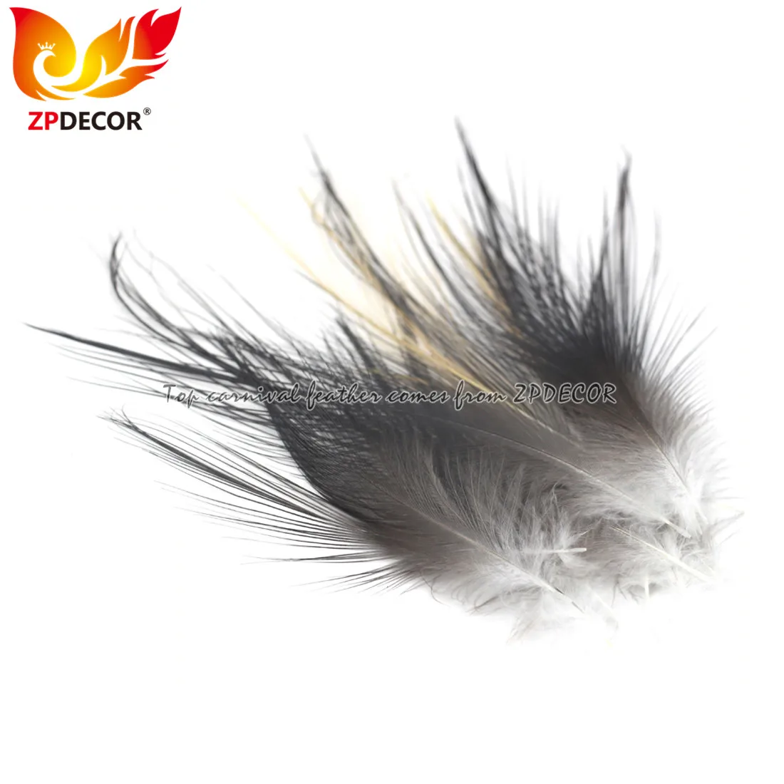  ZPDECOR заводской запас Оптовая Продажа Натуральные перышки для рыболовного