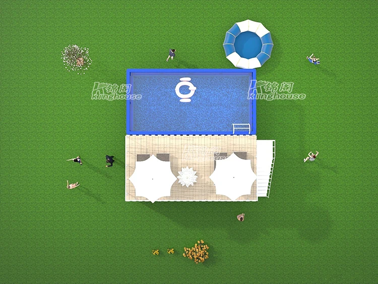 Portable Pools Ready Shipping Outdoor Garden Container Swimming Pool