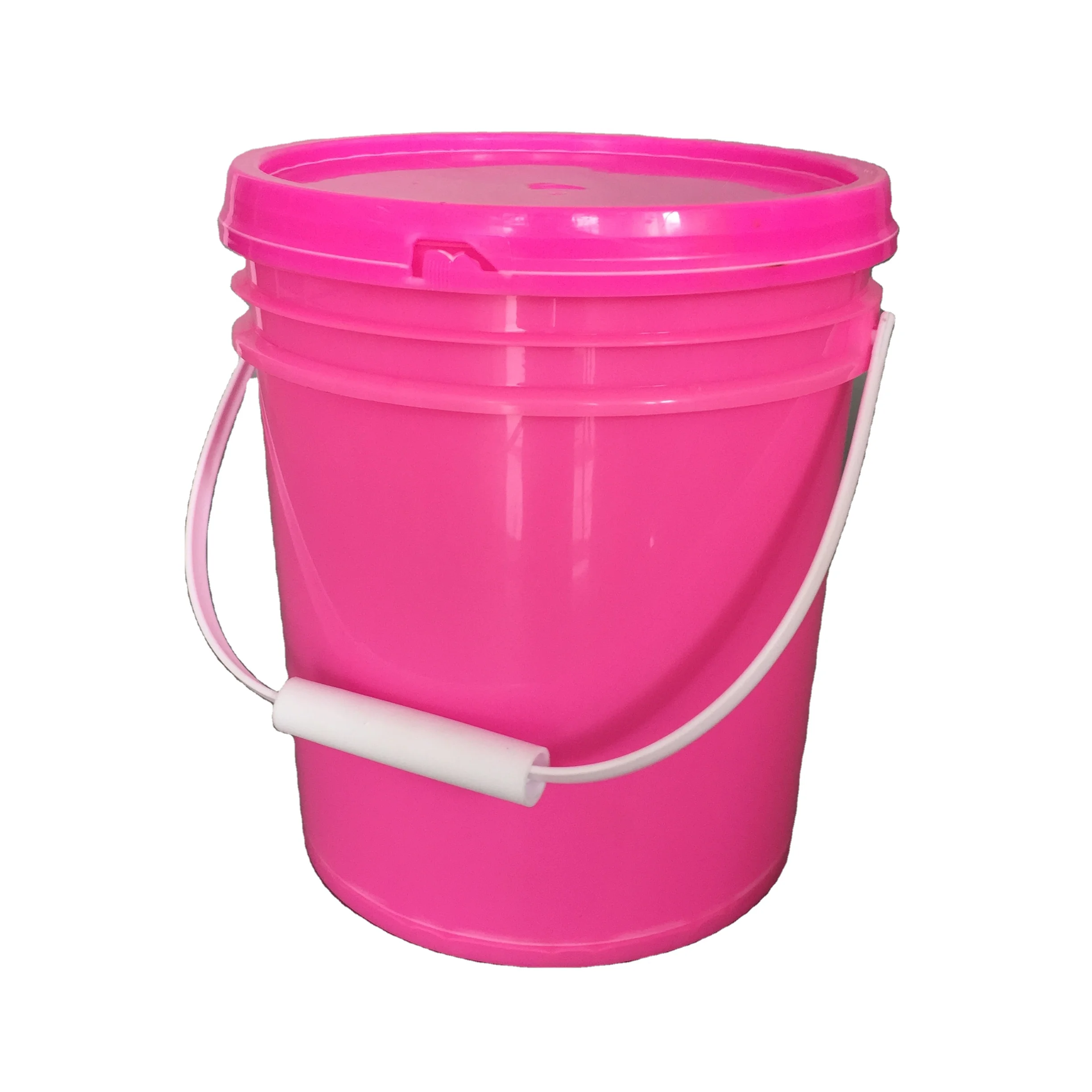 wholesale food grade plastic water pail 10 litre paint custom multipurpose plastic bucket