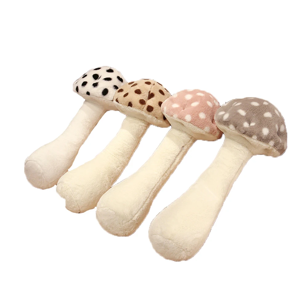 Simulation cute mushroom shaped pillow rabbit plush soft big size mushroom sleeping pillow for toys decor